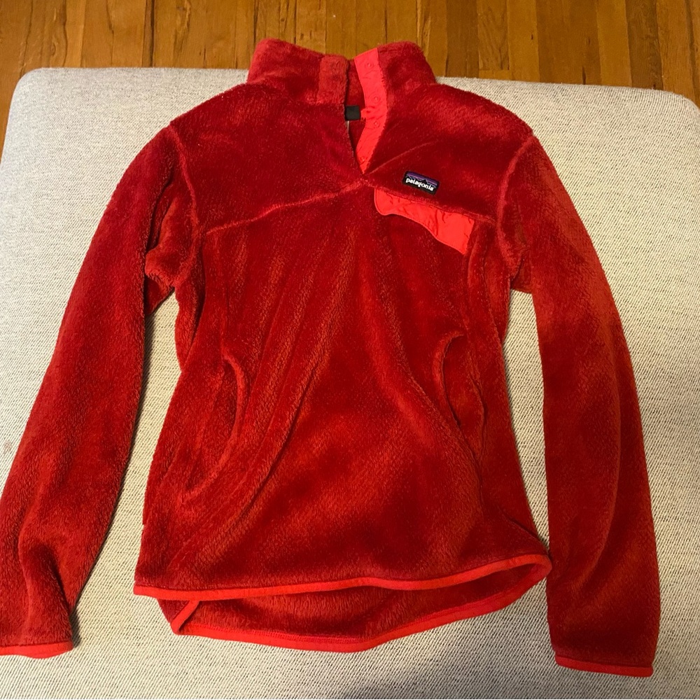 Patagonia Red Women's Re-Tool Snap-T Pullover